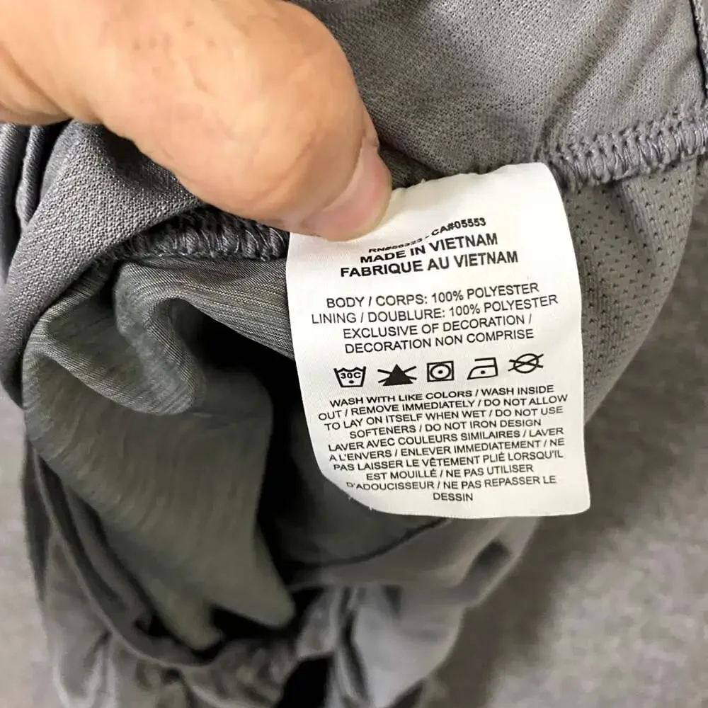 Nike Women’s Size XL Gray Lined Polyester Activewear Skorts